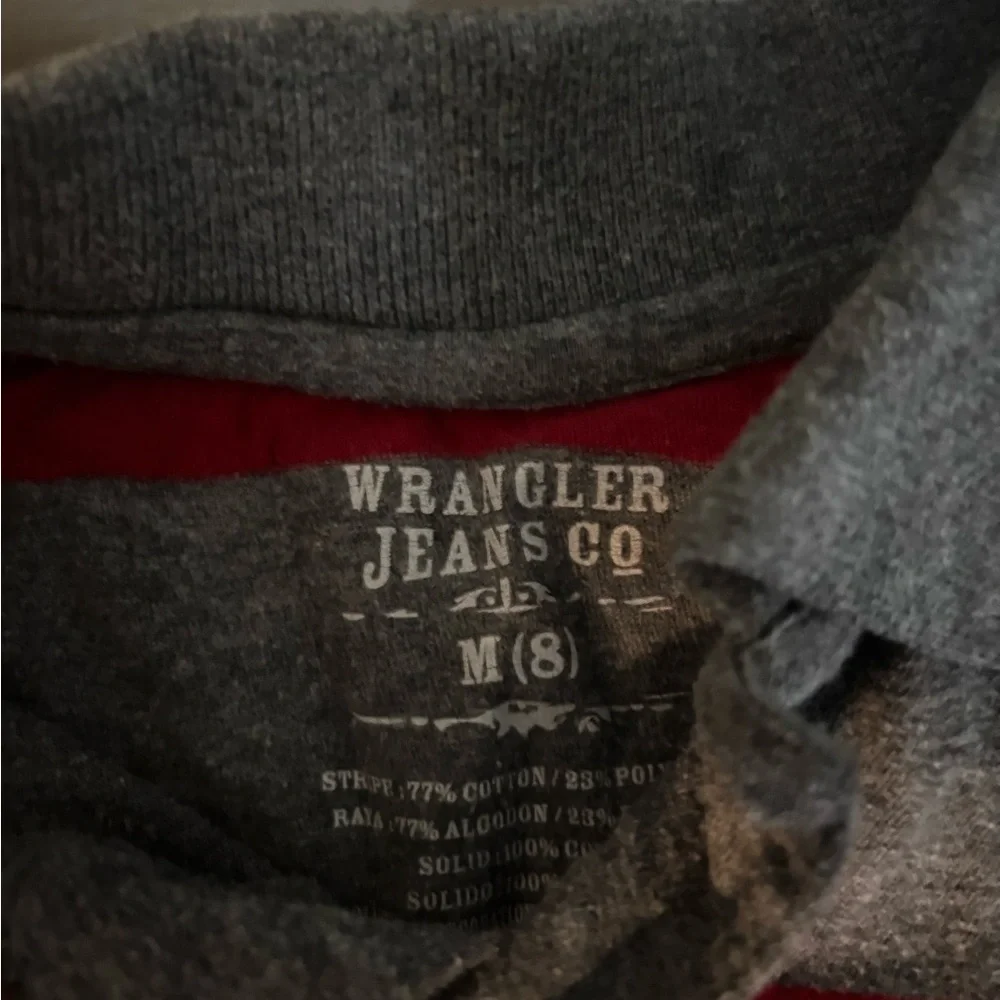Wrangler Jeans Co. Boys Long Sleeve Polo Shirt